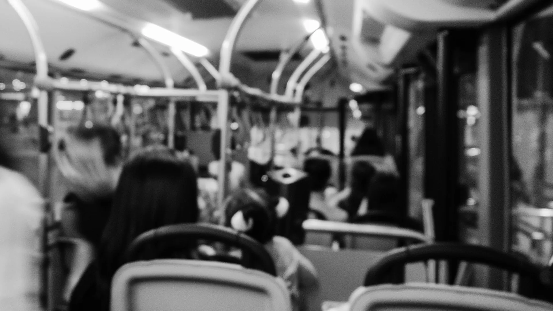 Inside bus